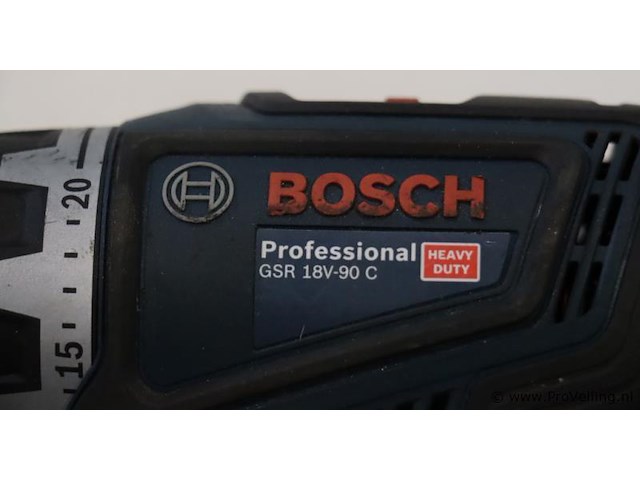 Bosch professional accuboormachine gsr 18v-90 c - afbeelding 2 van  4