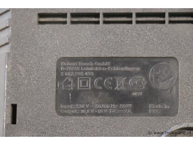 Bosch professional acculader al 1820 - afbeelding 4 van  5