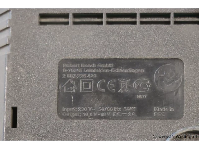 Bosch professional acculader al 1820 - afbeelding 4 van  5