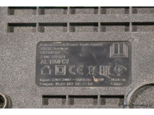Bosch professional acculader al 1860 cv - afbeelding 4 van  5