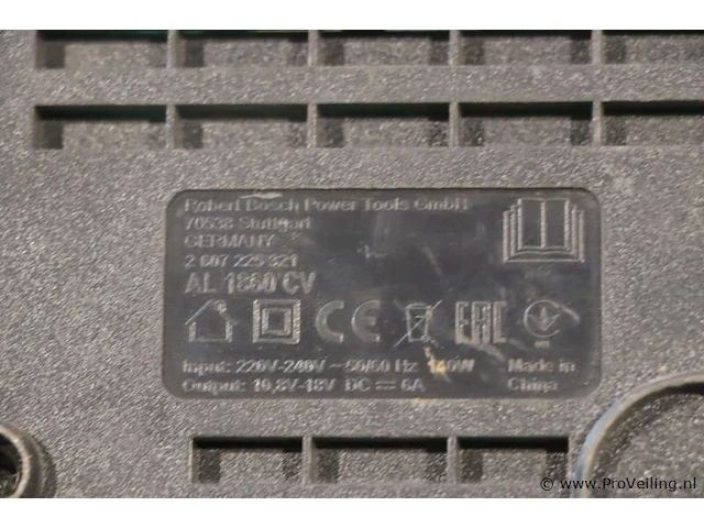 Bosch professional acculader al 1860 cv - afbeelding 4 van  5