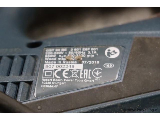 Bosch professional decoupeerzaag gst 90 be, 650w - afbeelding 5 van  5