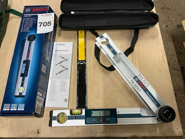 Bosch professional gam 220 hoekmeter - afbeelding 1 van  6