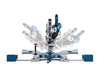 Bosch professional gcm 18v254 d accu kap en verstekzaag 254mm 18v basic body 0601b51100 - afbeelding 2 van  3