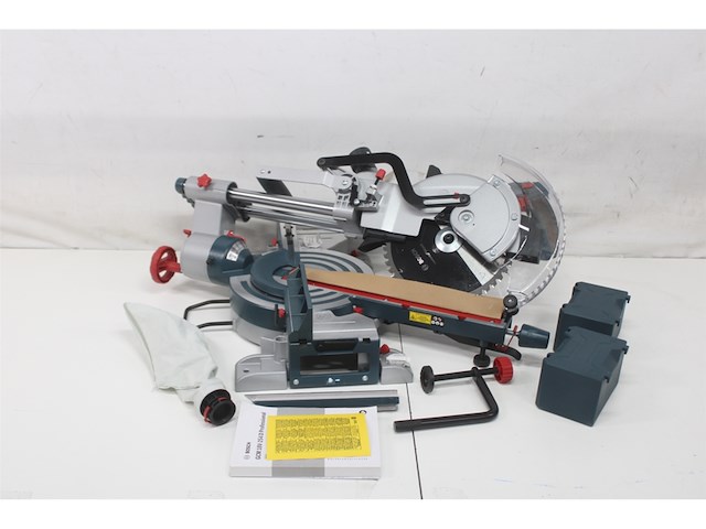 Bosch professional gcm 18v254 d accu kap en verstekzaag 254mm 18v basic body 0601b51100 - afbeelding 3 van  3