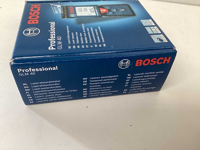 Bosch professional glm 40 laser- afstandsmeter bouwlaser - afbeelding 4 van  6