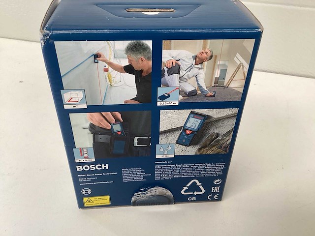Bosch professional glm 40 laser- afstandsmeter bouwlaser - afbeelding 6 van  6