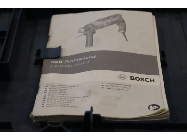 Bosch professional gsb 21-2 rct boormachine - afbeelding 6 van  7