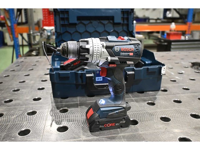 Bosch professional gsb18v-110c schroefboormachine - afbeelding 1 van  6