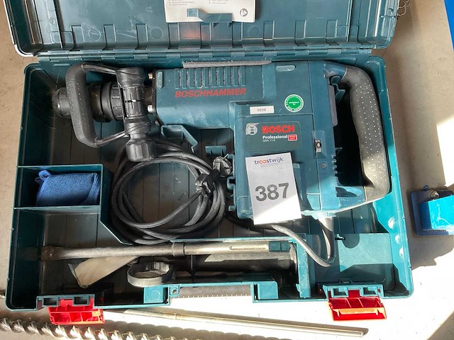 Bosch professional gsh 11 e breekhamer - afbeelding 1 van  6