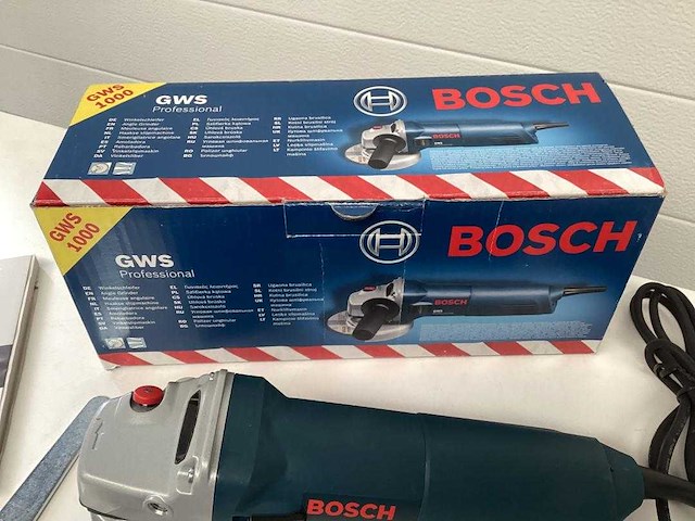 Bosch professional gsw 1000 haakse slijpmachine - afbeelding 4 van  4