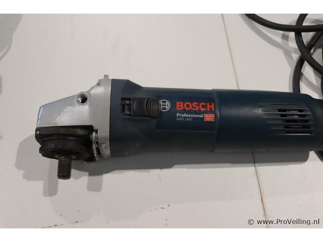 Bosch professional gws 1400 haakse slijper - afbeelding 2 van  5