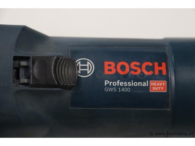 Bosch professional gws 1400 haakse slijper - afbeelding 3 van  5