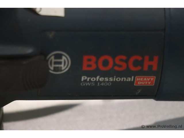 Bosch professional gws 1400 haakse slijper - afbeelding 2 van  6