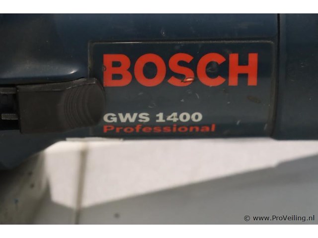 Bosch professional gws 1400 haakse slijper - afbeelding 2 van  6