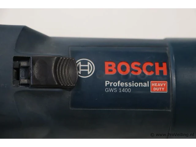 Bosch professional gws 1400 haakse slijper - afbeelding 3 van  5