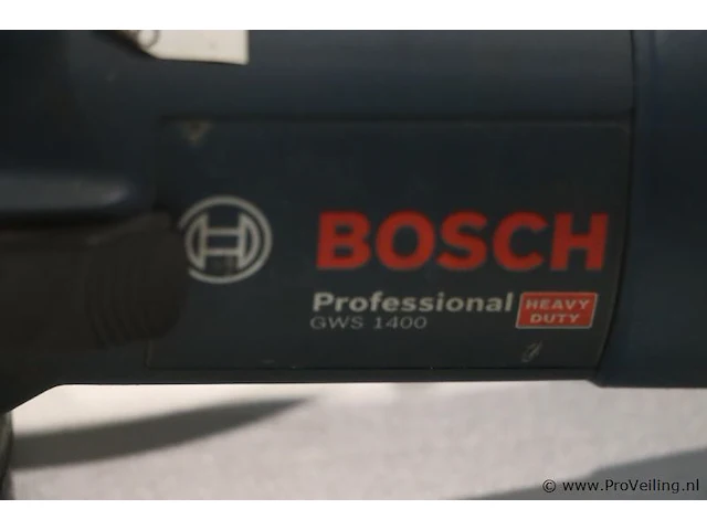 Bosch professional gws 1400 haakse slijper - afbeelding 2 van  6