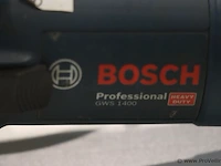 Bosch professional gws 1400 haakse slijper - afbeelding 2 van  6