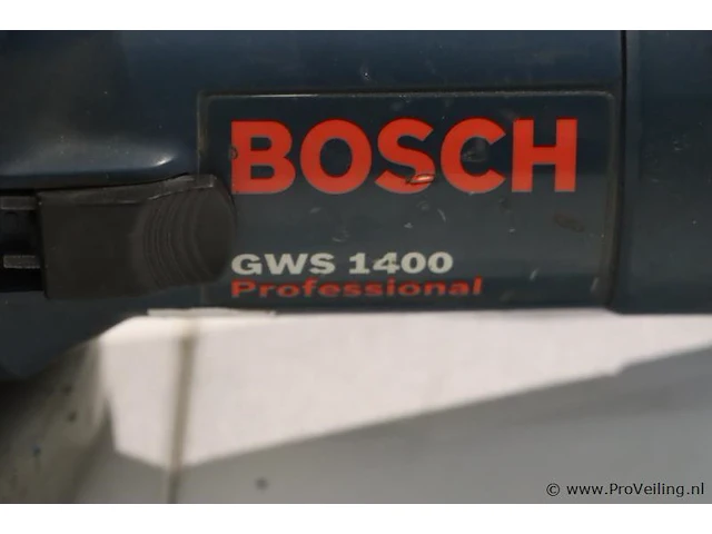 Bosch professional gws 1400 haakse slijper - afbeelding 2 van  6