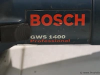 Bosch professional gws 1400 haakse slijper - afbeelding 2 van  6