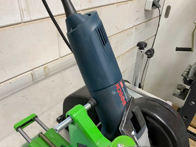 Bosch professional gws 1400 haakse slijptafel opstelling - afbeelding 7 van  8