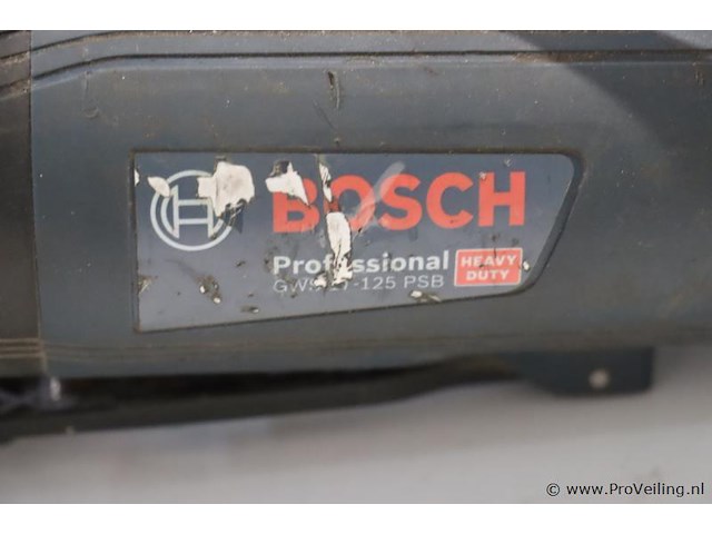 Bosch professional gws 17-125 psb haakse slijper - afbeelding 2 van  6