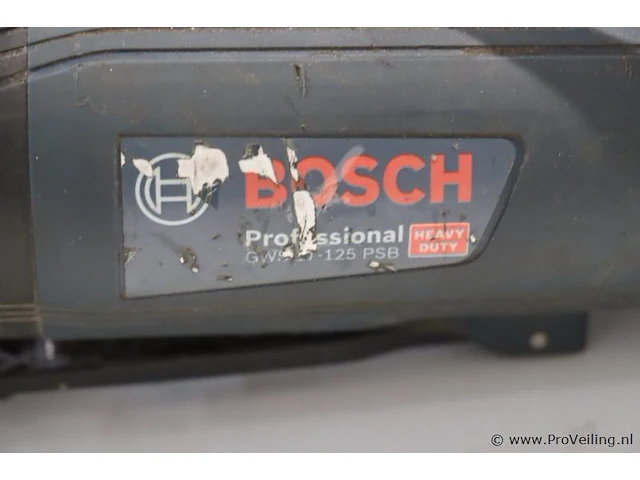 Bosch professional gws 17-125 psb haakse slijper - afbeelding 2 van  6