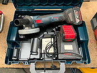 Bosch professional gws 18v-10 sc accu slijptol - afbeelding 2 van  2