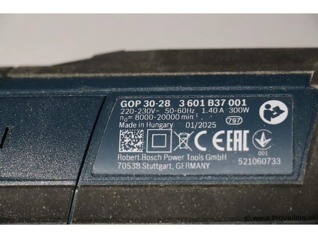 Bosch professional multitool gop 30-28 - afbeelding 5 van  6