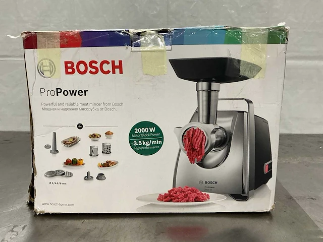 Bosch propower vleesmolen - afbeelding 2 van  6