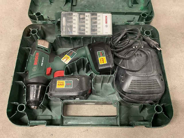 Bosch psr 18 li-2 18v accuboormachine - afbeelding 1 van  3