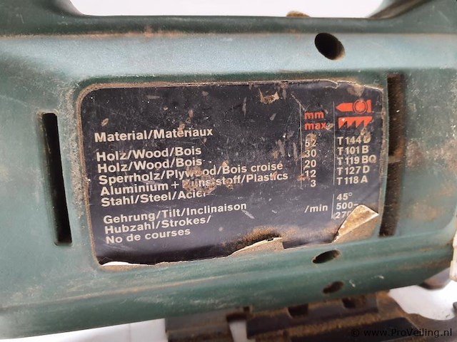 Bosch pst 52 ae decoupeerzaag pst 52 ae - afbeelding 5 van  7