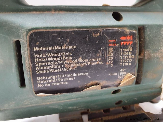 Bosch pst 52 ae decoupeerzaag pst 52 ae - afbeelding 5 van  7