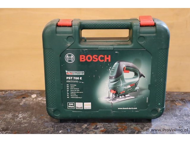 Bosch pst decoupeerzaag 700 e 3 603 ca0 001 incl. opbergkoffer - afbeelding 2 van  4