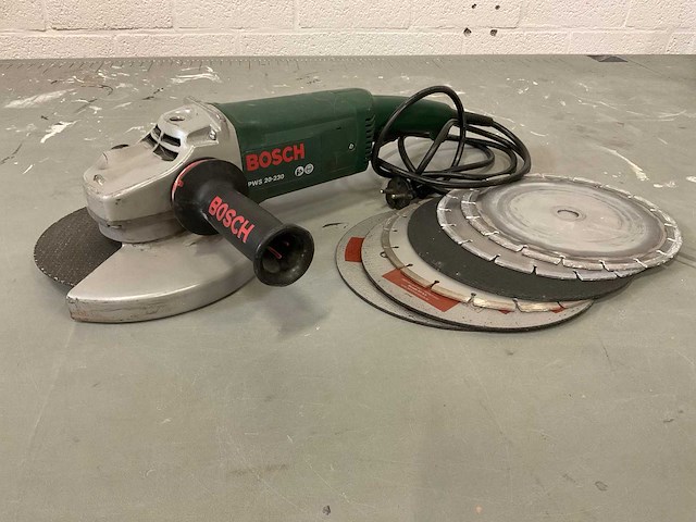 Bosch pws 20-230 haakse slijpmachine - afbeelding 3 van  3