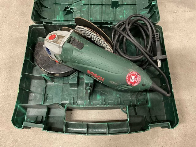 Bosch pws 750 115 haakse slijper - afbeelding 1 van  3