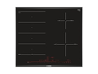 Bosch pxe675dc1e kookplaat zwart ingebouwd 60 cm inductiekookplaat zones 4 zone(s) - afbeelding 1 van  5