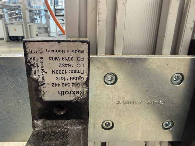 Bosch rexroth - 2018 - elektrische goederen lift - kisten heffer - afbeelding 3 van  12