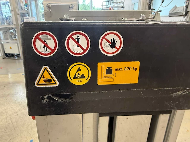 Bosch rexroth - 2018 - elektrische goederen lift - kisten heffer - afbeelding 6 van  12