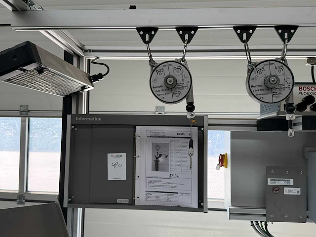 Bosch rexroth - electrisch verstelbare werkbank - afbeelding 5 van  10