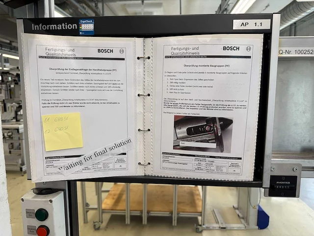 Bosch rexroth - hoog/laag werkbank - werkbank - afbeelding 13 van  15