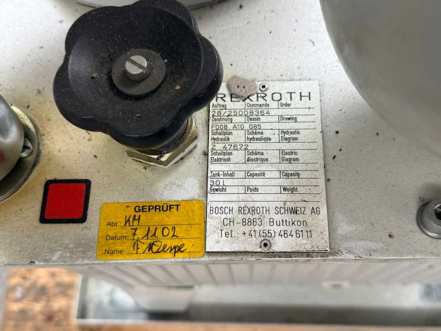 Bosch rexroth - hydrauliekunit - afbeelding 4 van  6