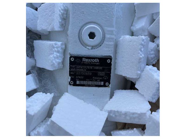 Bosch rexroth abt trac 125hp hydraulic bowthrust motor-a2fm125-6xw-vzb20 - afbeelding 4 van  6