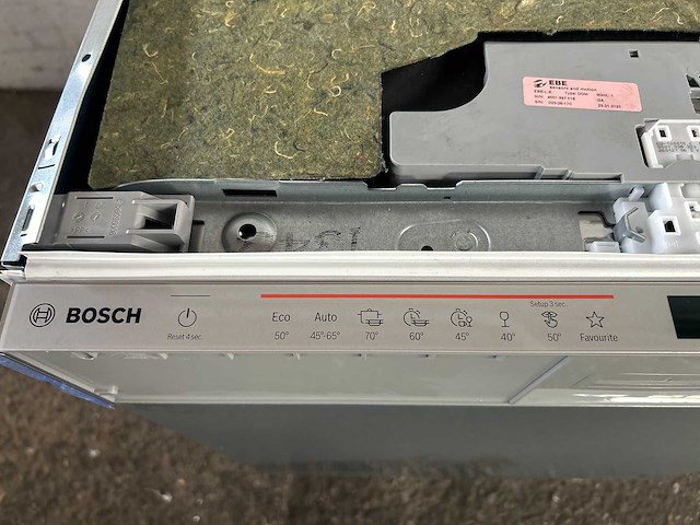 Bosch sbd6ecx12e inbouwvaatwasser - afbeelding 4 van  7