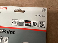 Bosch schuurschijf 150mm, k400, 5 pack (50x) - afbeelding 2 van  4