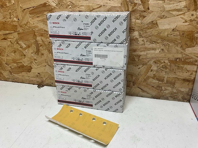 Bosch schuurvellen p320 (200x) - afbeelding 1 van  4
