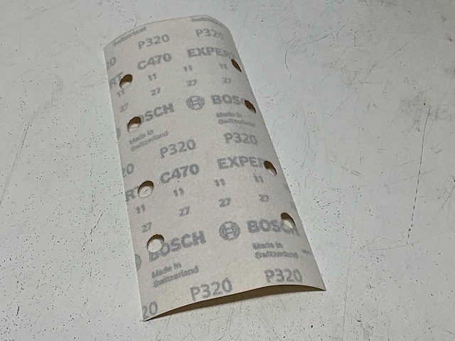 Bosch schuurvellen p320 (200x) - afbeelding 3 van  4