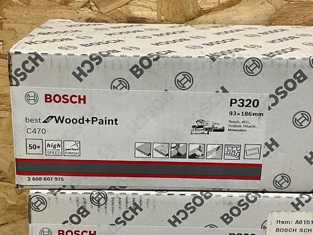 Bosch schuurvellen p320 (200x) - afbeelding 4 van  4