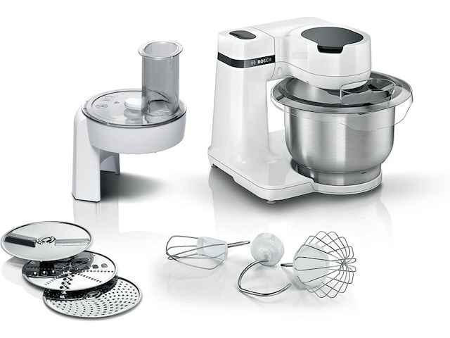 Bosch serie 2 mums2ew01 keukenmachine roestvrijstaal - afbeelding 1 van  4