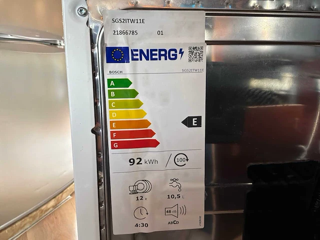 Bosch serie 2 vaatwasser - afbeelding 5 van  9